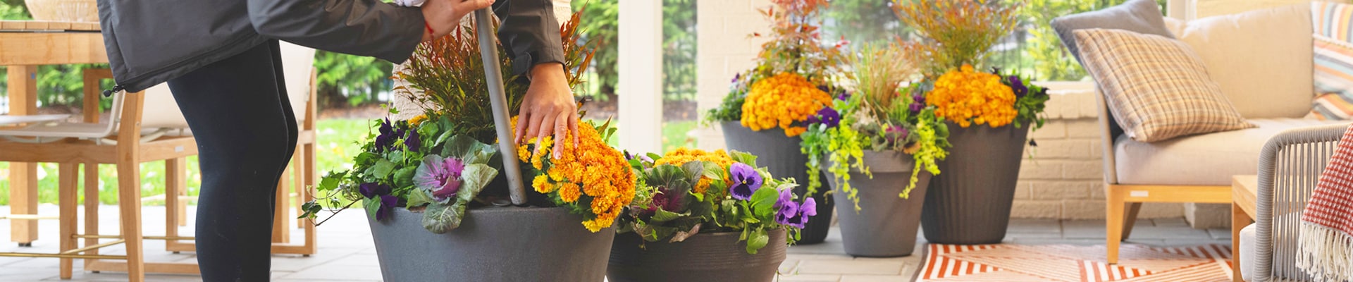 TruDrop Flex Self-Watering Planter